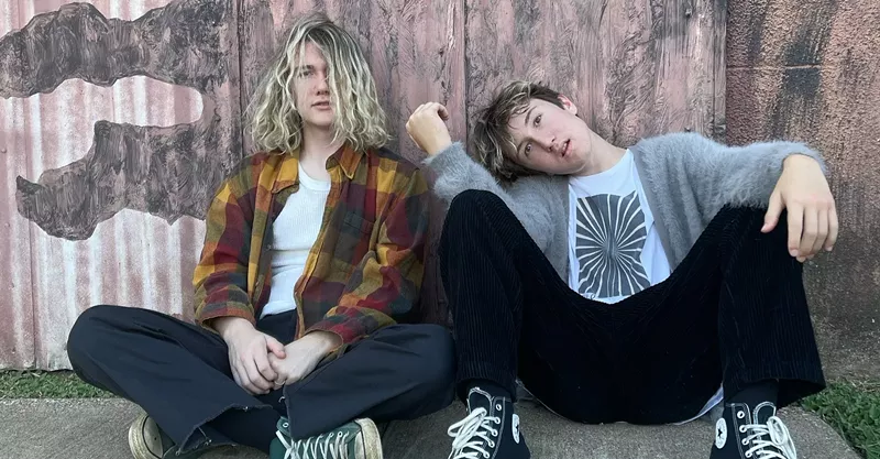 Image: Parker James and his brother Caden Shea get serious about rock with Olive Vox.