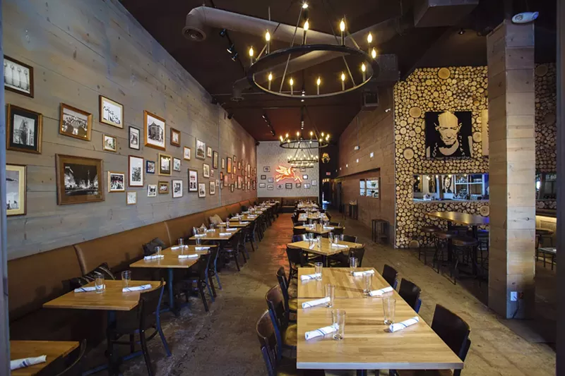 Image: The main dining area of Tillman's Bishop Arts