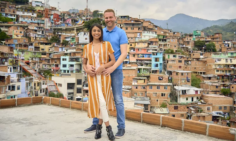 Image: Tim, from Dallas, and Melyza, who met on 90 Day Fiancé .