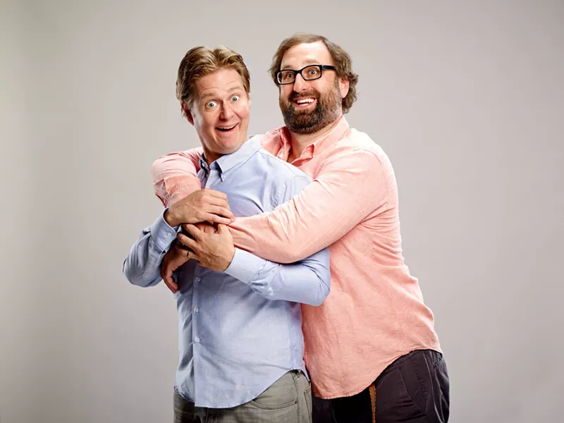 Image: Tim Heidecker (left) and Eric Wareheim will celebrate the 10th anniversary of their comedy partnership with a tour that includes a stop at the Majestic Theater.