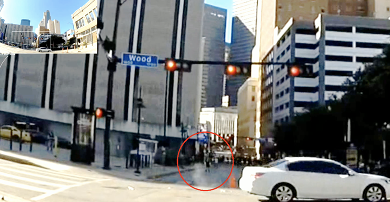 Image: The DA's office believes cops shot this man in the groin with a "less-lethal" round.