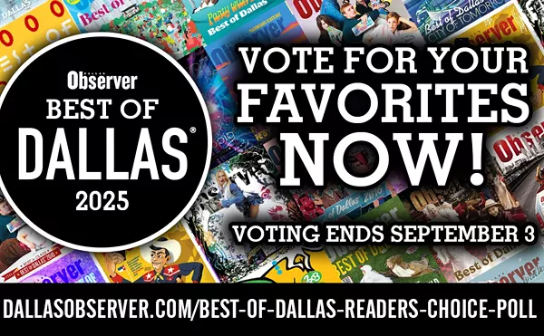 Image: Time's Running Out: Cast Your Votes in Best of Dallas 2025 Reader's Choice Awards