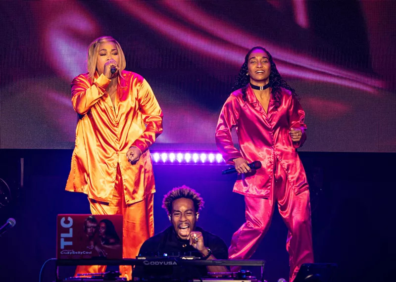 Image: TLC got comfortable with fans on their Tuesday night show, and why shouldn't they? They've only known them for 30 years.