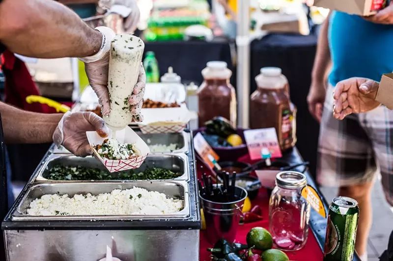 Image: At Tacolandia, there's no limit to how many tacos you can eat in one afternoon.