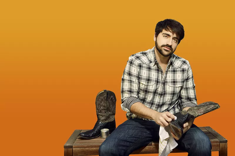 Image: Comedian Trae Crowder, who also goes by "The Liberal Redneck"