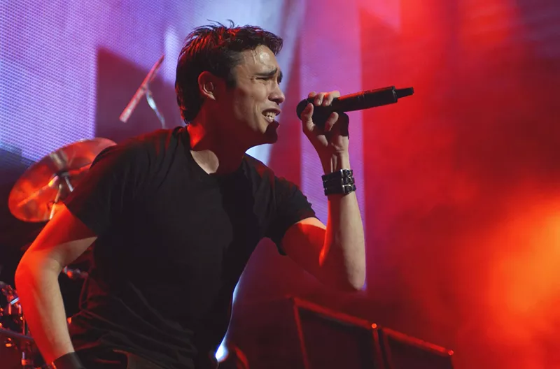 Image: Trapt singer Chris Taylor Brown is blaming "social justice warriors" for the cancellation of their November show at Trees.