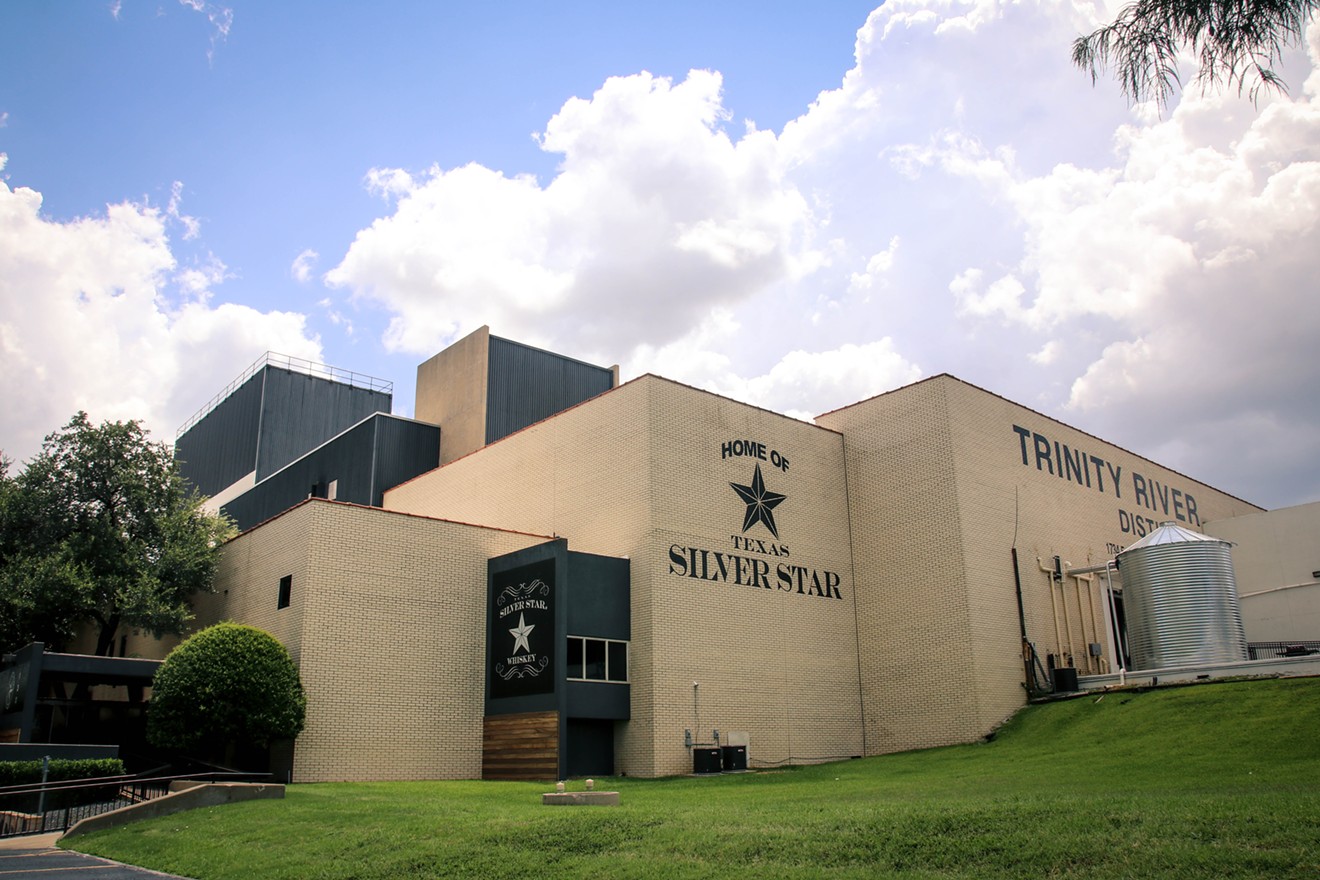 The Trinity River Distillery building used to be home to the Ranch Style Beans plant.