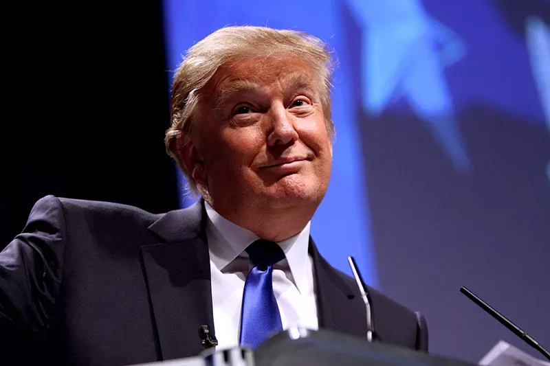 Image: President Donald Trump is the medium through which we see all the worst qualities of whiteness reflected back upon us.