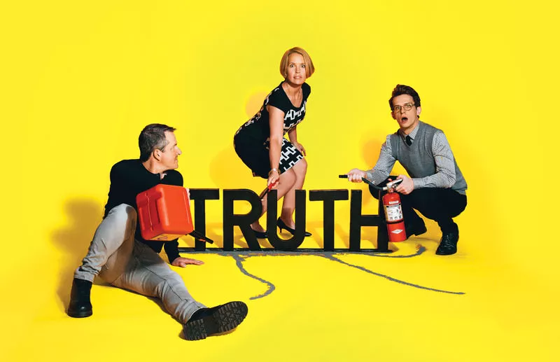 Image: Fort Worth's Stage West Theatre tackles alternative facts in a new play.