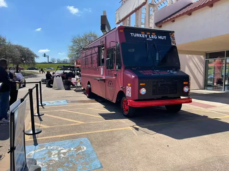 Image: The Turkey Leg Hut truck is on a tour, including a stop in Fort Worth this weekend.