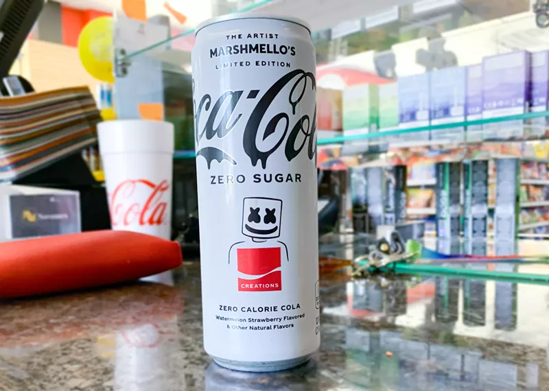 Image: Coca-Cola's Marshmello can be found at stores around North Texas.