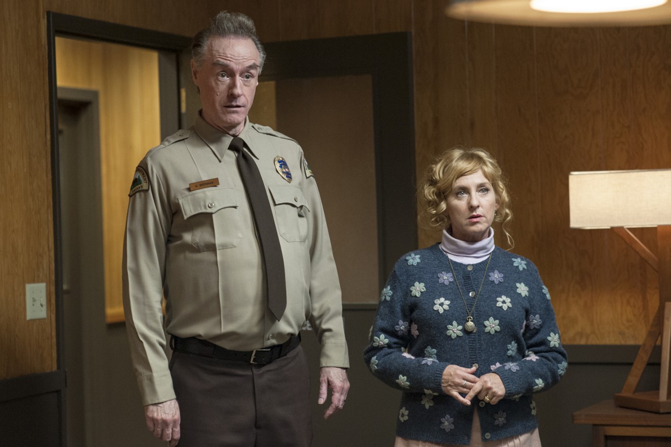 Actors Harry Goaz and Kimmy Robertson returned to the third and final season of David Lynch's cult TV mystery Twin Peaks, which recently concluded on Showtime.