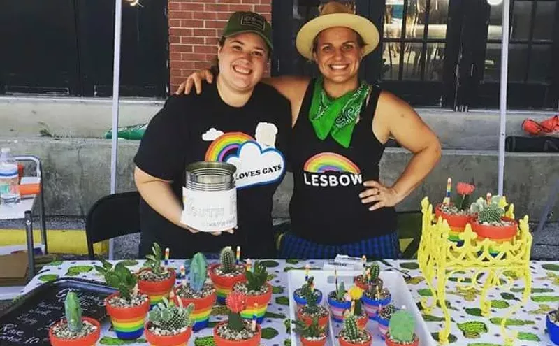 Image: Two Local Entrepreneurs Want to Sell You a 'Super Gay' Cactus