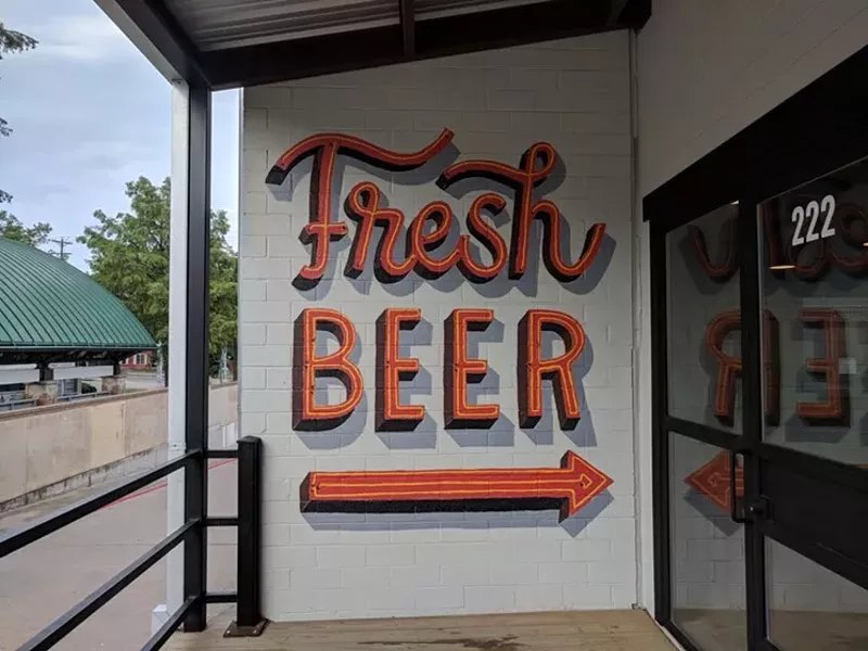 Image: If you haven't visited Oak Cliff Brewing Co. yet, this is a stellar opportunity.