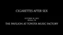 Win 2 tickets to Cigarettes After Sex!