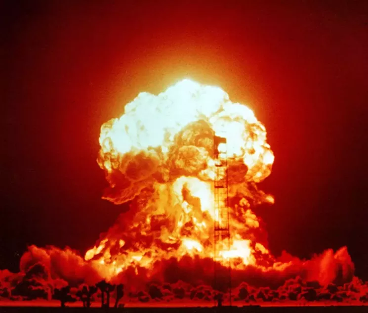 This is pretty much how The Dallas Morning News and D Magazine portrayed Museum Tower. - COURTESY OF NATIONAL NUCLEAR SECURITY ADMINISTRATION / NEVADA SITE OFFICE