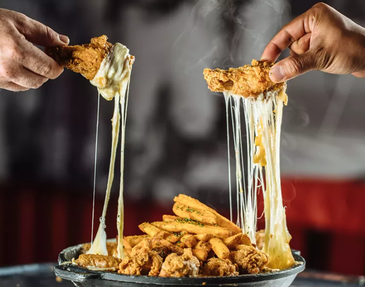Ddong Ggo's Cheese Island is well worth the $25 price tag — just bring friends because no man can (or should) eat a Cheese Island alone. - KATHY TRAN