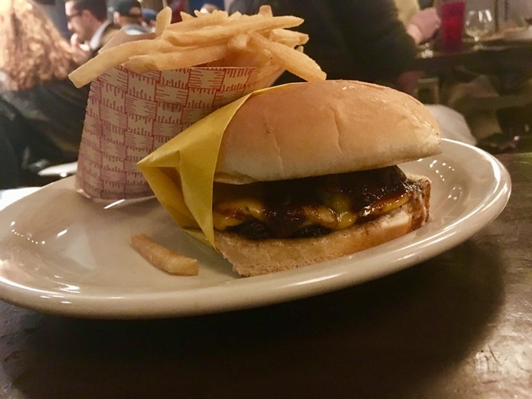 This riff on Whataburger's Thick & Juicy is a must in Deep Ellum. - NICK RALLO