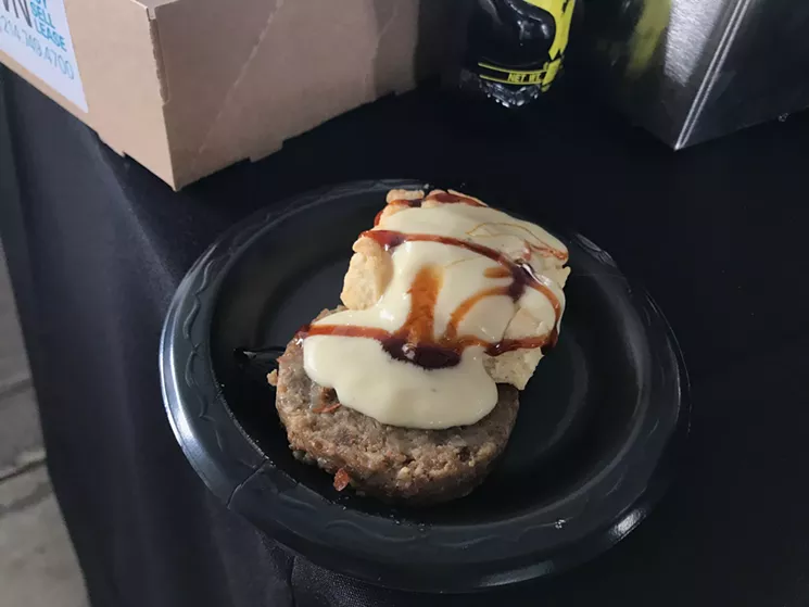 AllGood Cafe knows the secret to everlasting life: honey drizzled on biscuits and gravy. - BETH RANKIN