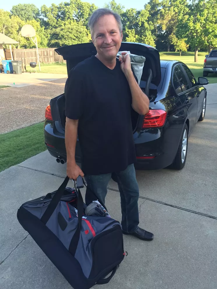 Lynn bounced back in 2016 as friends launched a fundraiser to help him with living essentials. - COURTESY OF RICHIE WITT
