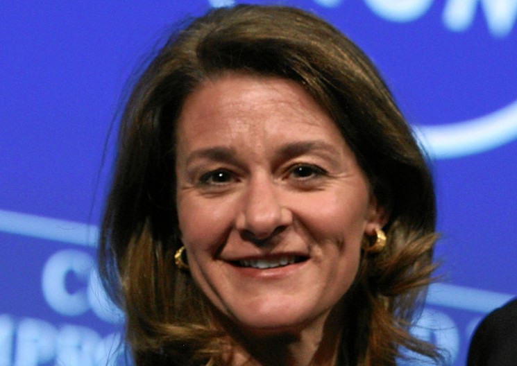Melinda Gates - WORLD ECONOMIC FORUM VIA WIKICOMMONS