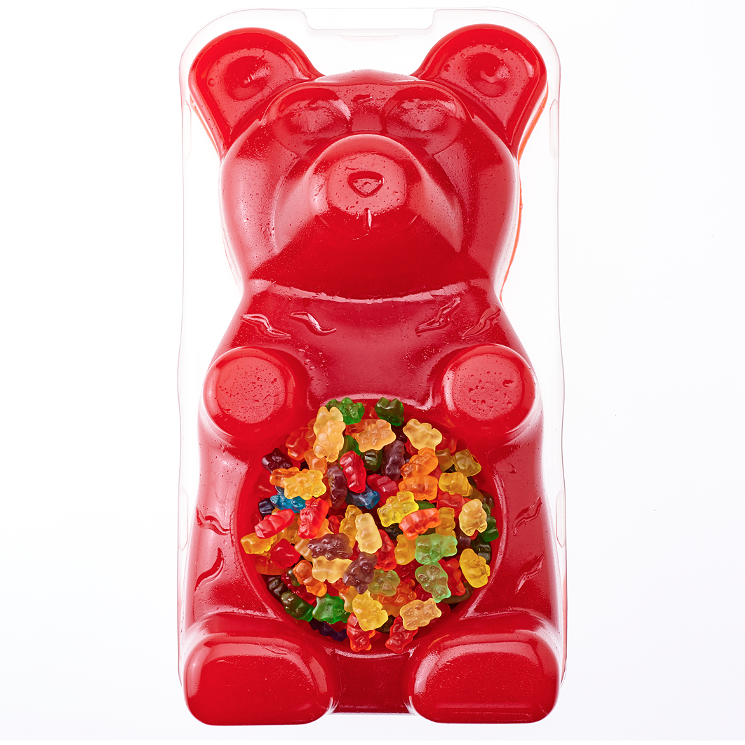 Ever get so high you eat a 27-pond gummy bear filled with regular gummy bears? - COURTESY IT'SUGAR