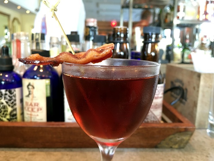 Boulevardier's fat-washed Snout to Tail; sooey, pig! - BETH RANKIN
