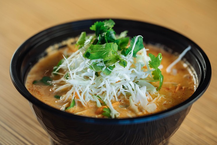Khao Poon soup at Zaap Kitchen - KATHY TRAN