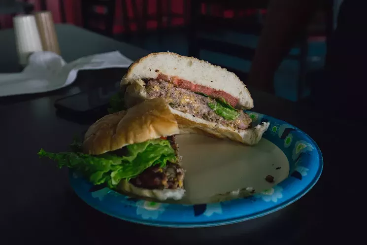Need a little more kick to your burger? Order the jalapeño-cheddar version. Problem solved. - CHRIS WOLFGANG