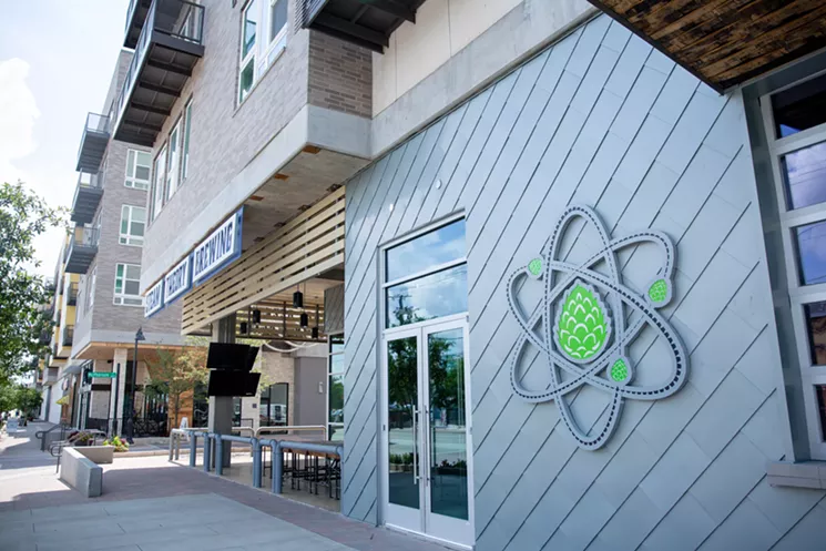 Steam Theory is in the same building as Dulcet Cafe, BingBox Snow Cream, Texas Capital Bank and Yellow Rose Barber Shop. - COURTESY STEAM THEORY