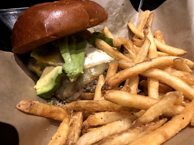 The Farmhouse Burger at Moviehouse is a solid order. - JACOB VAUGHN