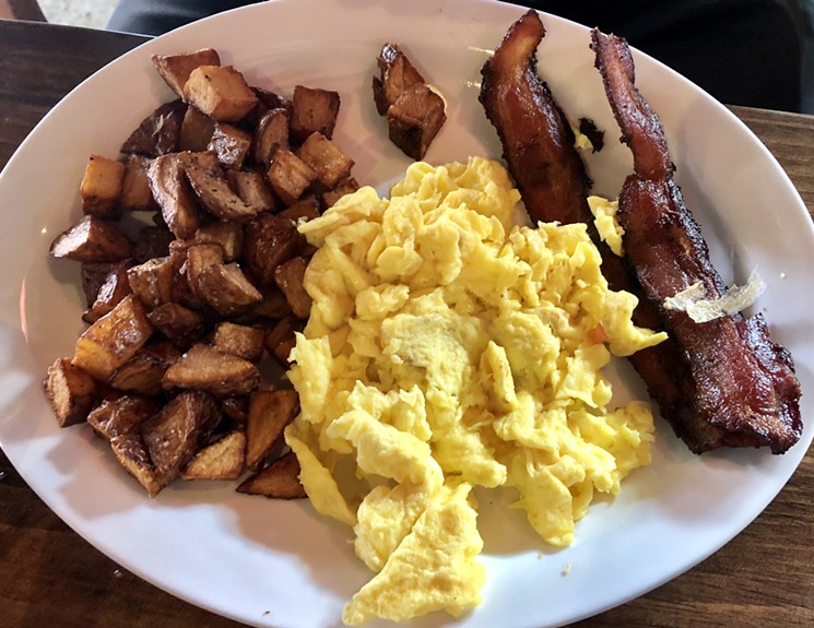 Write about brunch enough, and you’ll quickly learn a classic breakfast isn’t as easy to get as you would think — but Mama Tried succeeds. - TAYLOR ADAMS