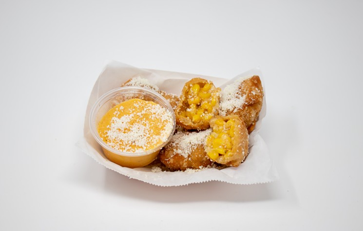 Fried Cup of Corn is a deep-fried riff on elotes. - COURTESY STATE FAIR OF TEXAS