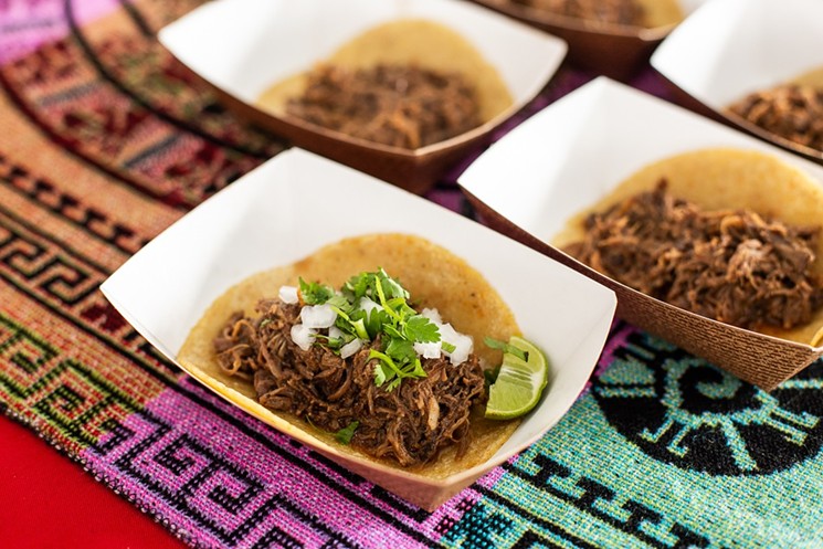 We're not gonna lie: Trompo was a definite contender in the Best Beef Taco category. - MELISSA HENNINGS