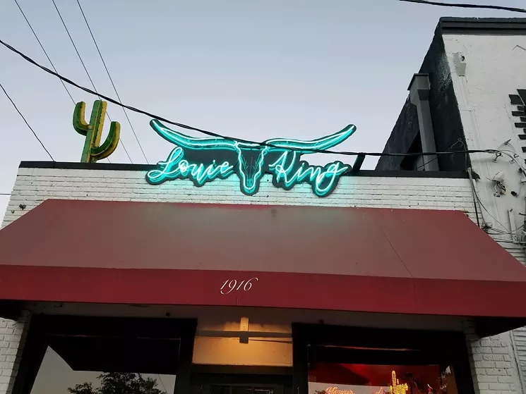 Louie King's name reminds us of another Louie in the Texas barbecue scene, Louie Mueller. Louie King tells us that's just a coincidence. - COURTESY LOUIE KING