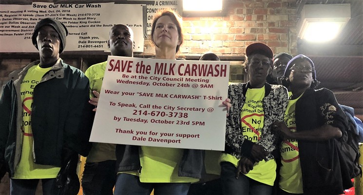Somehow the white-owned car wash in black South Dallas just can't win for losing. - JIM SCHUTZE