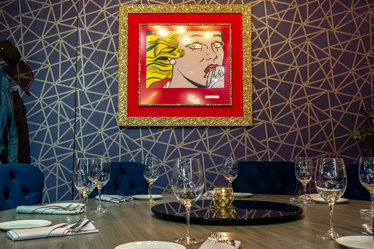 The former Victor Tangos space is now home to Felix Culpa, which opened last night in Knox/Henderson. - COURTESY MARK LEE