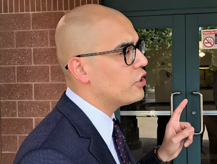 People accused Miles of being controlled by the business elite, but one of his staunchest allies was Miguel Solis, one of the rising stars among the city's young progressive leaders. - JIM SCHUTZE