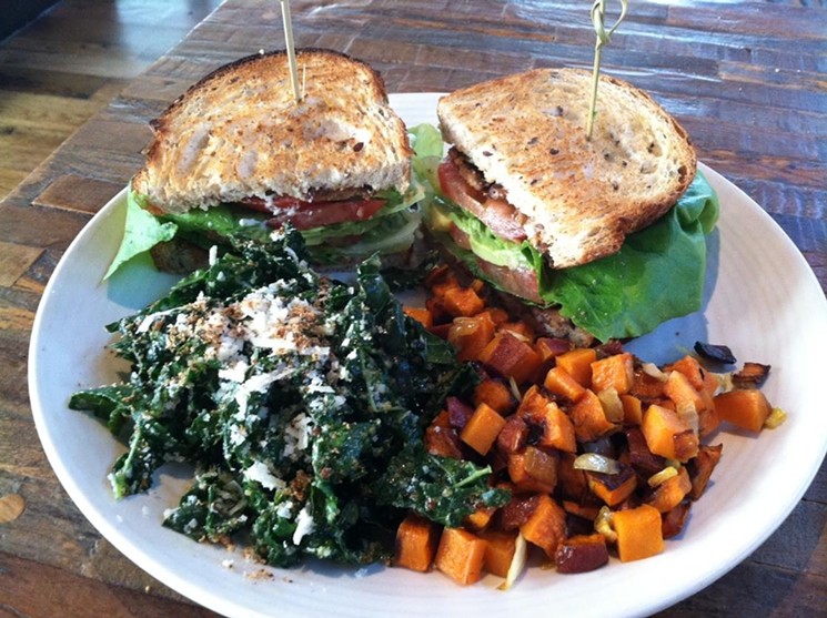 True Food Kitchen's TLT is a vegan take on the BLT. - OBSERVER FILE PHOTO