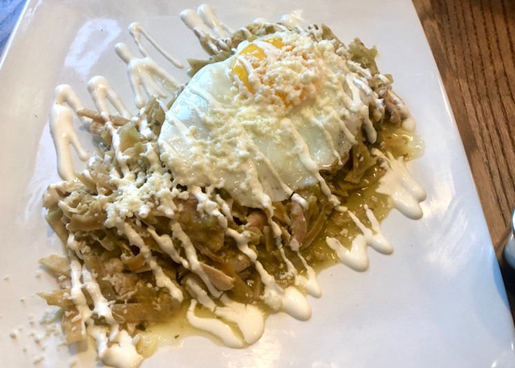 These chilaquiles won't impress any fans of the dish. - TAYLOR ADAMS