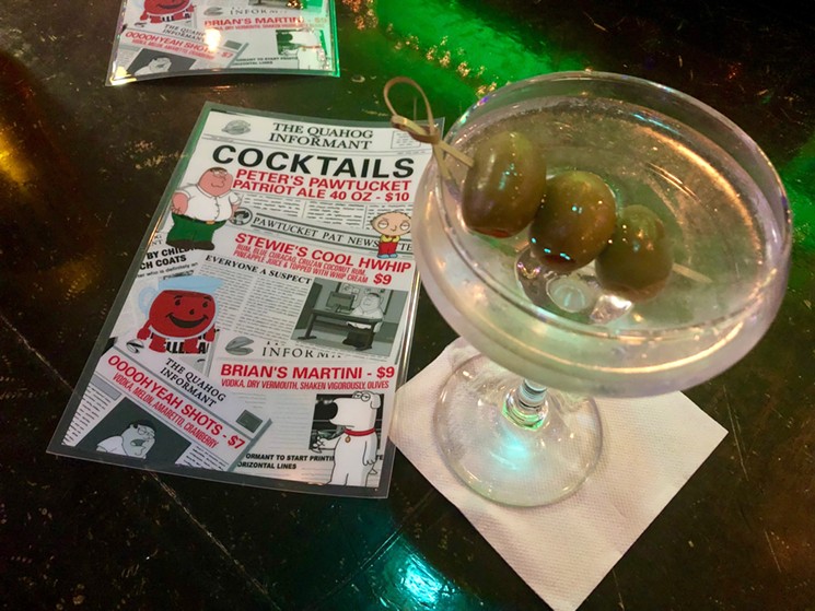 Just one Brian's Martini is probably enough to keep you buzzed all night. - TAYLOR ADAMS
