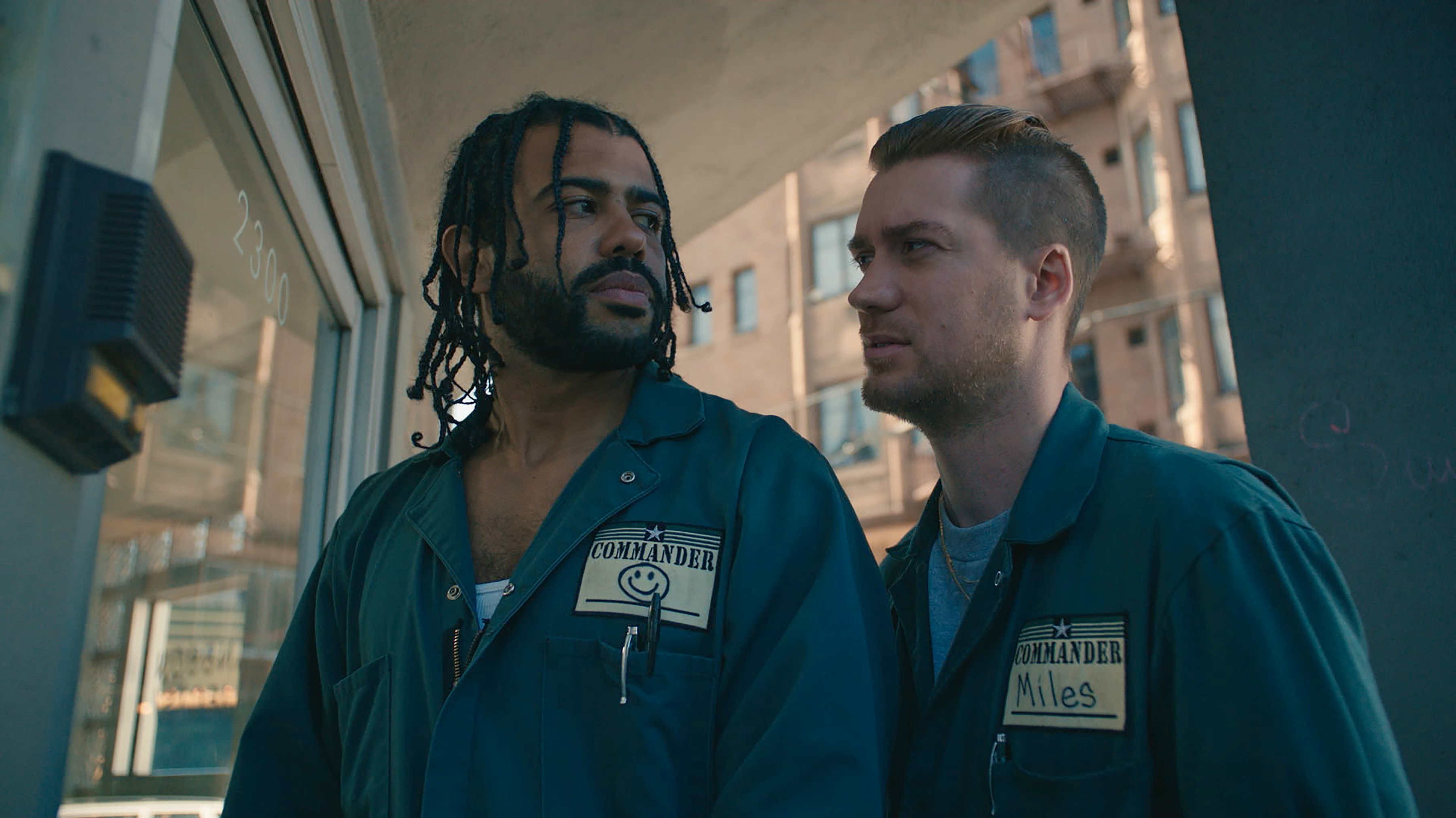 Daveed Diggs (left) and Rafael Casal are the stars and co-writers of Blindspotting, a  tense examination of race relations. - ARIEL NAVA/COURTESY OF LIONSGATE
