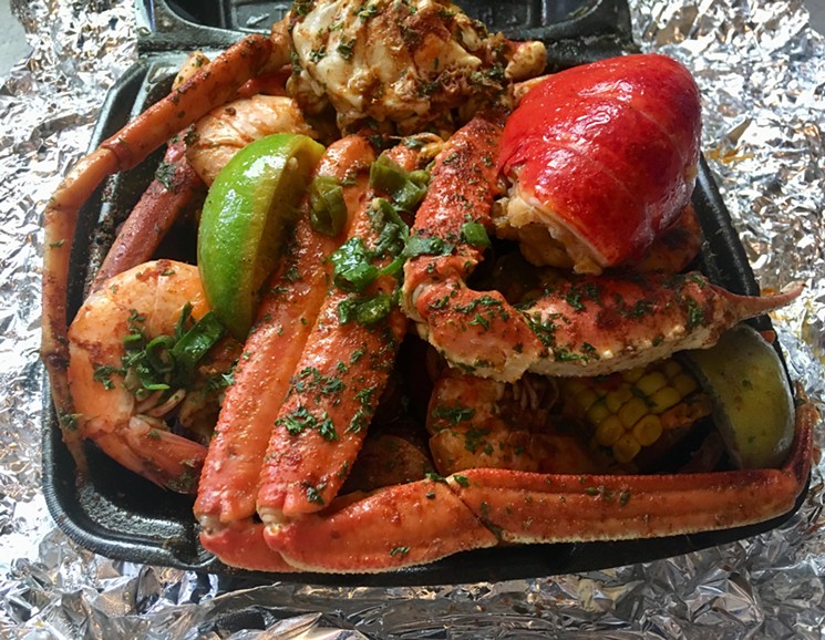 The lobster box at Aunt Irene's Kitchen - AMANDA ALBEE