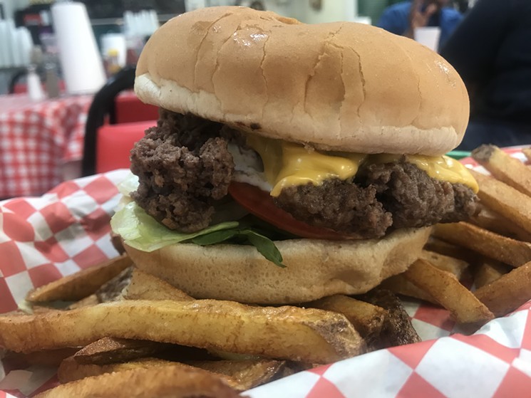 A half-pound $6.95 cheeseburger in Dallas? It's an old-fashioned miracle. - DALILA THOMAS