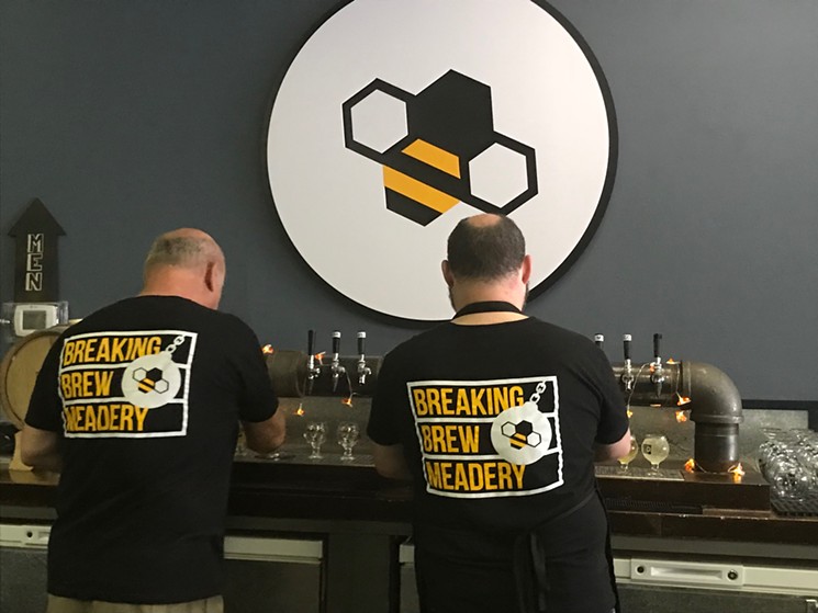 If this is your first foray into mead, the staff at Breaking Brew are quite helpful to novices. - KELLY DEARMORE