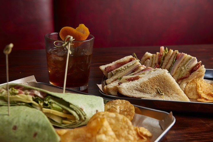 Off the Cuff's menu is straightforward, with sandwiches and cocktails that riff on the old-fashioned. - JD WALDRON