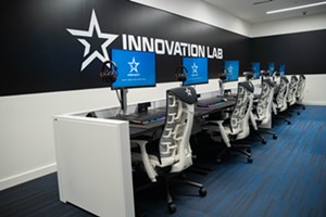 Training rooms like this provide the different teams space to develop winning strategies. - COMPLEXITY GAMING