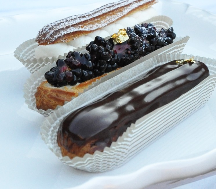 Bisous is known for its macarons, but it also has some excellent eclairs. - BISOUS BISOUS PÂTISSERIE