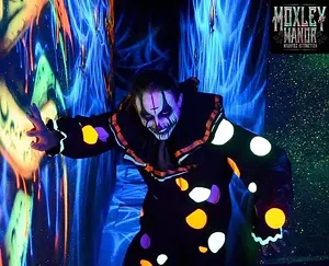 Meet some friendly people this year at the best haunted houses in DFW, like this guy at the Moxley Manor. - COURTESY MOXLEY MANOR