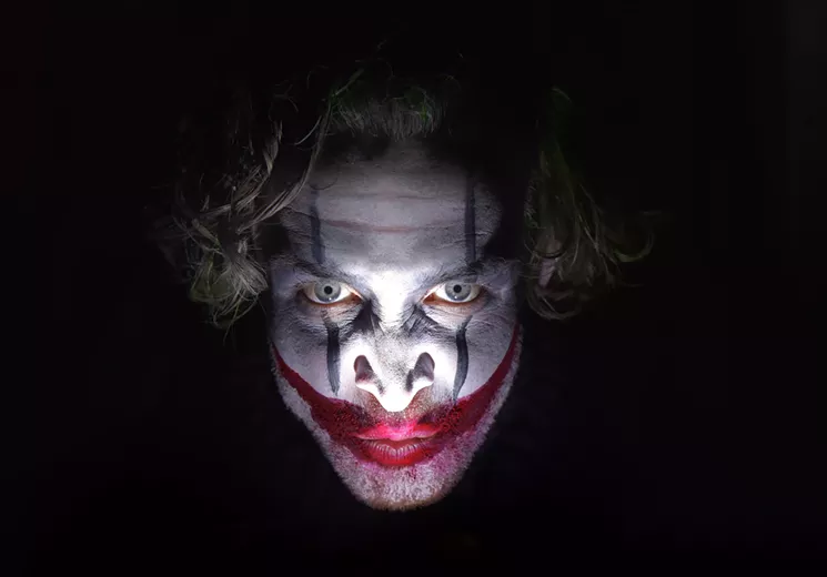 This has nothing to do with the haunted houses, but we heard you like to be scared, so here's a scary photo. - CHARLES MCQUILLAN/GETTY
